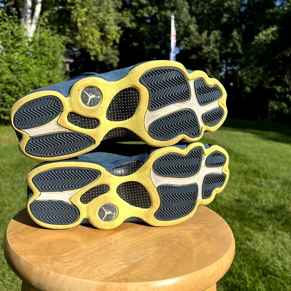 Nike Air Jordan 13 Retro Squadron Blue Men's Shoes - Size 10.5 - Ships Now - Picture 8 of 11